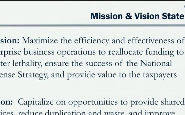 Chief Management Office - HON Lisa W. Hershman Virtual Town Hall