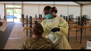 The 101st CAB undergoes quarantine before Atlantic Resolve.