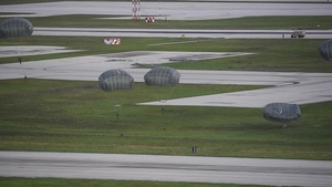 Paratroopers conduct Joint Forcible Entry Operation on Guam