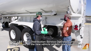 Team Edwards to test newest fuel truck