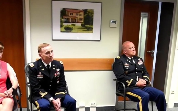 USACE Europe District Change of Command Ceremony