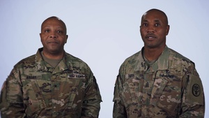 BG Bagby and CSM Oates
