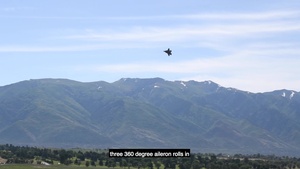 F-35 Demonstration Maneuvers Explained: Opposing Rolls Pass