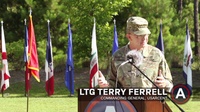 Maj Gen David Hill, Deputy Commanding General USARCENT, Departure Ceremony