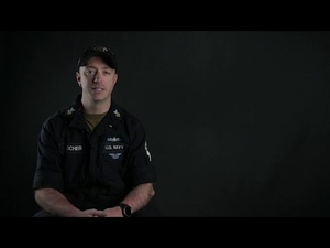 USS Nimitz (CVN 68) Senior Sailor of the Year Hull Maintenance Technician 1st Class Curtis Eicher