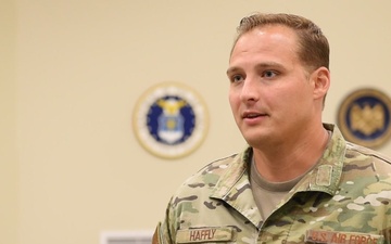 Interview with Staff Sgt. Cody Haffly after efforts in helping man in submerged vehicle