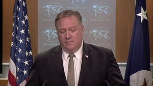 Secretary of State Michael R. Pompeo remarks to the Media.