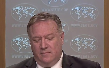 Secretary of State Michael R. Pompeo remarks to the Media.