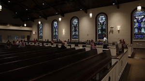 St. Francis Xavier and Main Protestant Chapel B-Roll