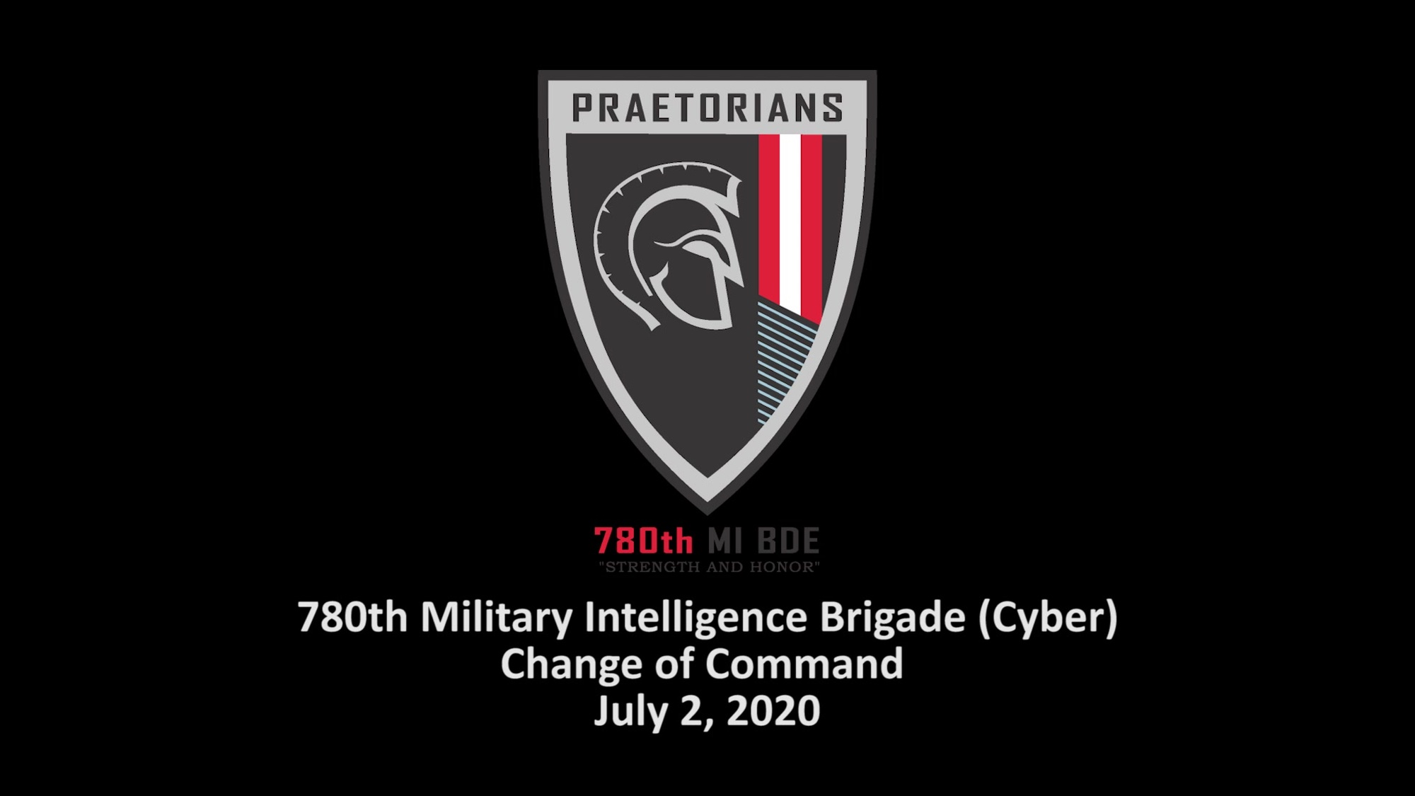 FORT GEORGE G. MEADE, Md. – Maj. Gen. Gary W. Johnston, commanding general, U.S. Army Intelligence and Security Command (INSCOM), hosted a virtual change of command ceremony in which Col. Brian D. Vile relinquished his command of the 780th Military Intelligence Brigade (Cyber) to Col. Matthew J. Lennox on July 2.