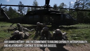 Michigan National Guard Celebrates Independence and Remembers Partnership with Latvian Armed Forces