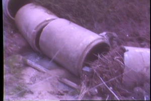 Carriage Hills ditch Damaged House DSR Tape EMG. Office
