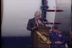 TITAN IV CEREMONY, COMPLEX 41, CCAFS, 14 JAN 88