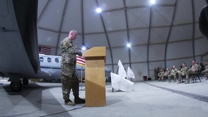Memorial for TSgt. Marshal D. Roberts held by ASAB & JET/IA