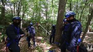 USAFE and 86th CES Firefighters take on Advanced Rescue Training during COVID-19