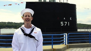 Naval Submarine School Sailor Independence Day Shout-Out!