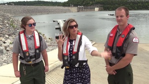 Representative asks visitors to stay safe at Corps Lakes