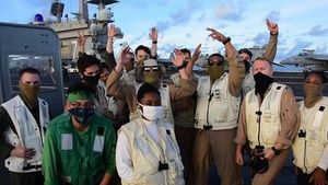 USS Ronald Reagan (CVN 76) 4th of July Shout Out