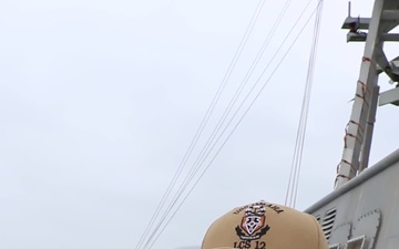 Fourth of July Greeting aboard USS Omaha