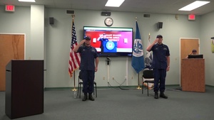 Coast Guard National Strike Force holds change of command ceremony