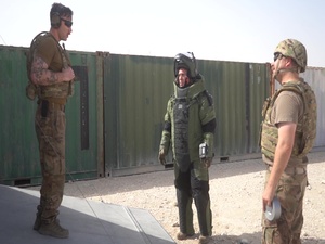 EOD IED Training Broll