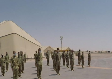 Task Force Javelin Patch Ceremony