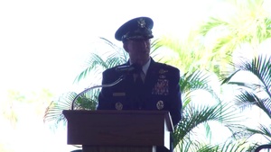 U.S. Pacific Air Forces Change of Command Ceremony