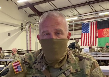 28th ECAB commander message to families back home