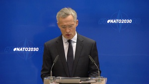 NATO Secretary General delivers a speech at the GIGA (opening remarks)
