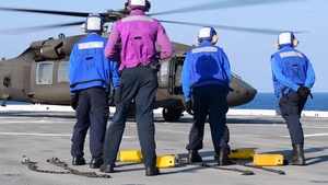 USS New Orleans (LPD 18) Flight Operations with U.S. Army Aviation Battalion Japan