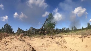 UK troops from NATO eFP Battlegroup Estonia train in Latvia