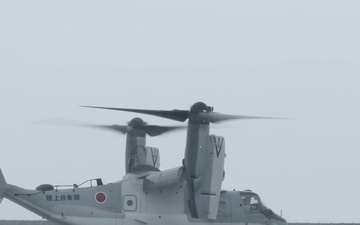 V-22 departs MCAS Iwakuni
