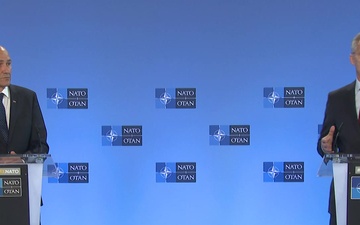 Joint press point by NATO Secretary General and Prime Minister of Slovenia