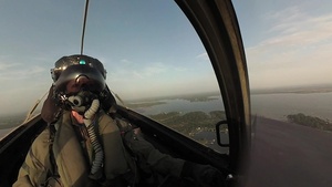 F-35A Demonstration Team at Cedar Creek lake