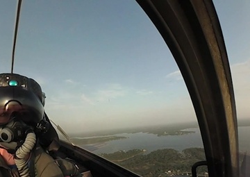 F-35A Demonstration Team at Cedar Creek lake