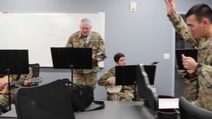 67th Army Band Practicing