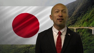 Japan National Anthem sung by Yoshiyuki Terada