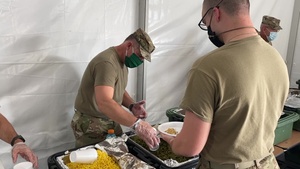 Food at the mobilization station