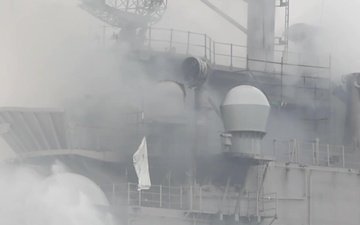 USS Bonhomme Richard (LHD 6) Fire