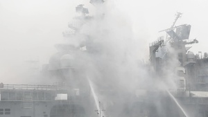 USS Bonhomme Richard (LHD 6) Fire