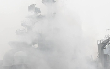 USS Bonhomme Richard (LHD 6) Fire