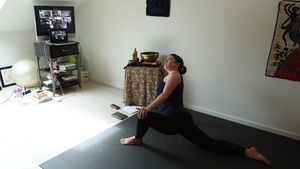 Fitness instructor uses yoga to combat stress during COVID 19
