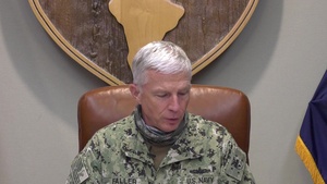 Adm. Faller opening remarks at 2020 Central America Security Conference (CENTSEC)