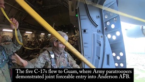 Paratroopers In Guam