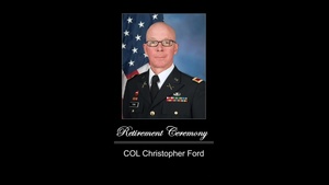 Retirement of COL Ford