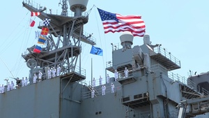 USS Oak Hill Returns to Homeport