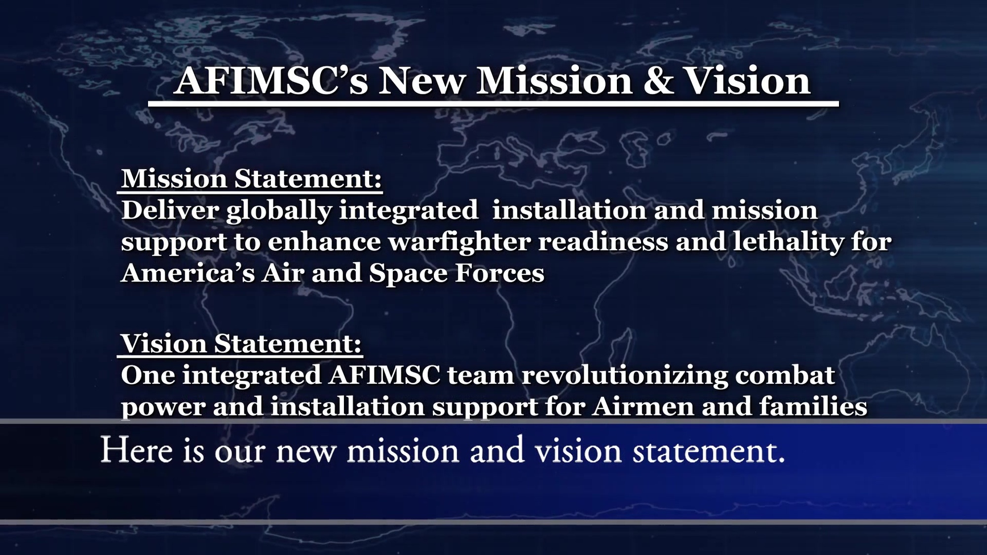 air force mission statement