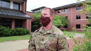Interview with 432nd Civil Affairs Battalion, Company C First Sergeant during unit prep for overseas
