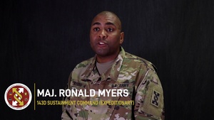 Working in a COVID-19 environment with Maj. Ronald Myers