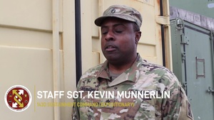 Working in a COVID-19 environment with Staff Sgt. Kevin Munnerlin